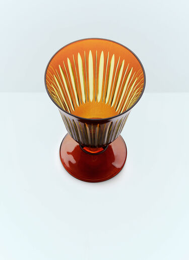 L'Objet Set Of Four Prism Wine Glasses Orange wps0691621