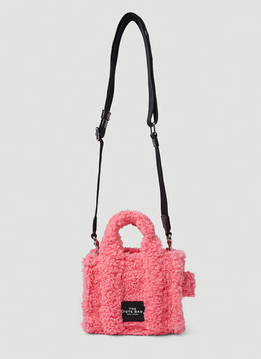 Marc Jacobs Unisex Fluffy Micro Tote Bag in Pink