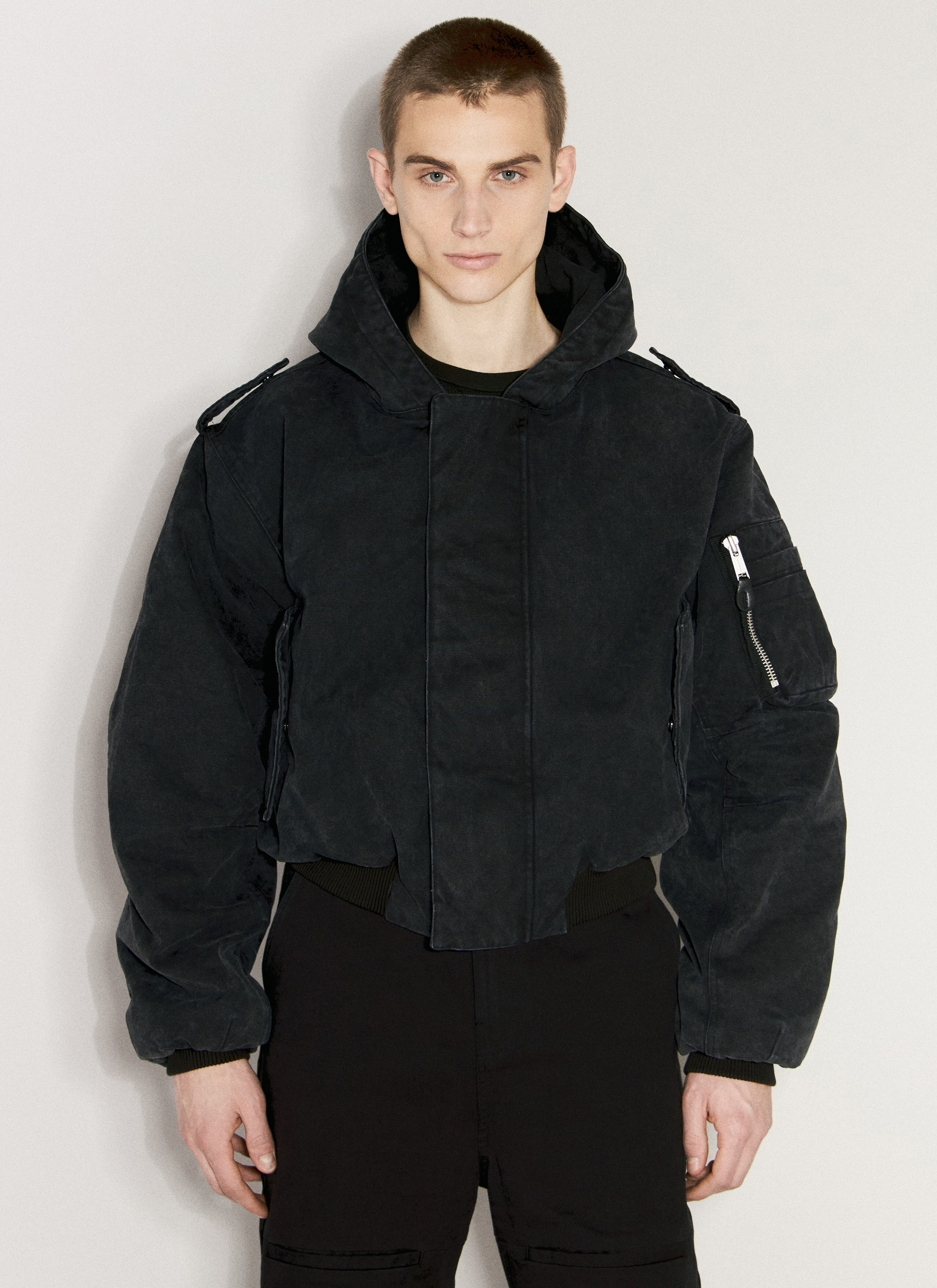 Entire Studios Men's' W2 Bomber Jacket in Black | LN-CC®