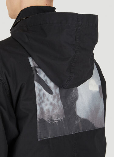 Hooded Parka Coat UNDERCOVER Hooded Parka Coat Black und0150003