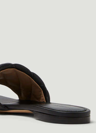 Bottega Veneta 软垫平底凉鞋 黑 bov0249070