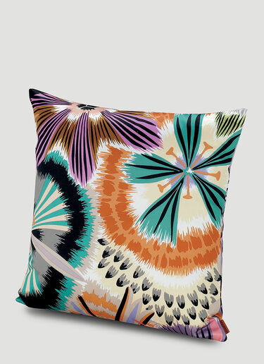 MissoniHome Passiflora Giant Print Small Cushion Multicolour wps0644215