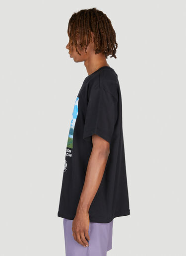 The North Face x Online Ceramics グラフィックプリントTシャツ ブラック tnf0152062