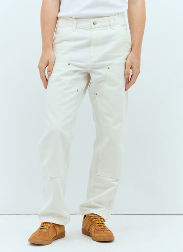 Double Knee Pants Carhartt WIP Double Knee Pants Cream wip0157011