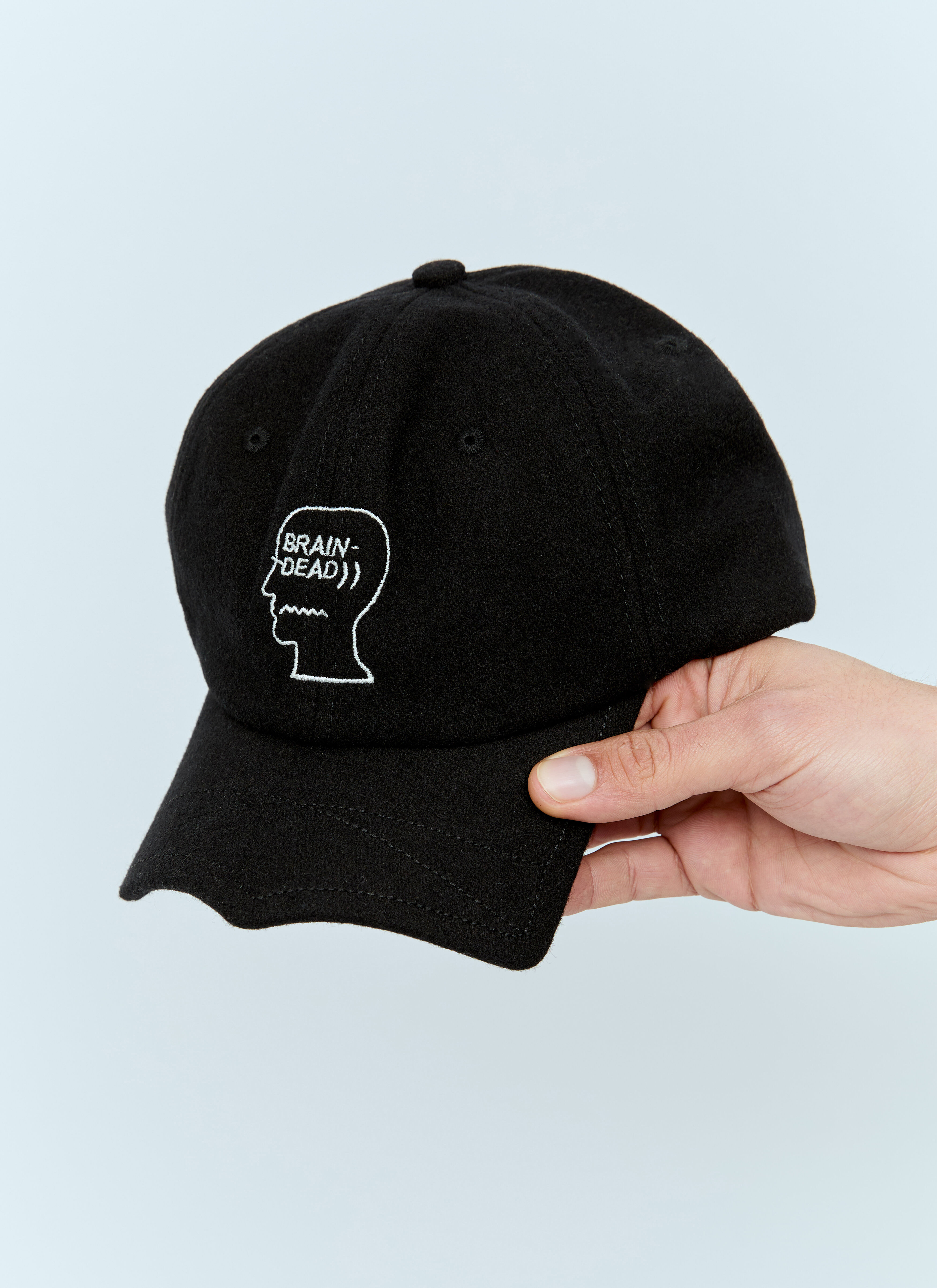 Batwing Logohead Hat - Black – Brain Dead