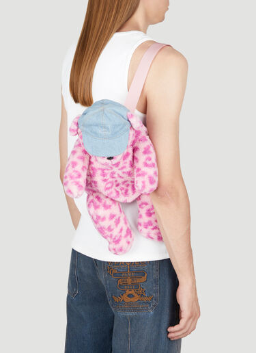 Acne Studios Teddy Bear Backpack Pink acn0353011