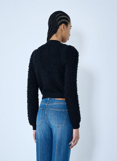 Chloé 短款修身开衫 黑色 chl0259013