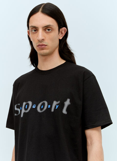 Stüssy Dot Sport T-Shirt Black sts0156008