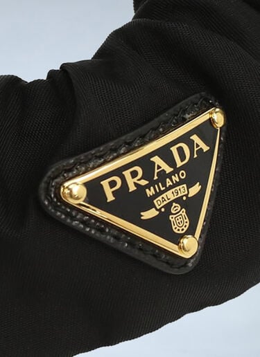 Re-Nylon Scrunchie Prada Re-Nylon Scrunchie Black pra0258063