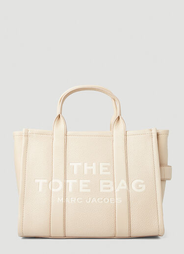 Marc Jacobs Logo Print Small Tote Bag Beige mcj0247074