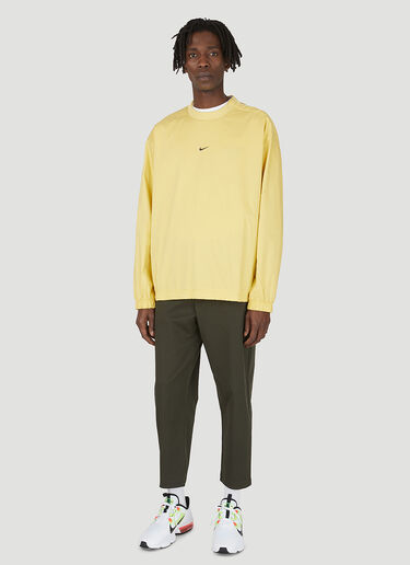 Nike Long-Sleeved Lined Top Yellow nik0146032