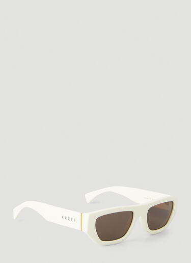 Gucci Vintage Silhouette Sunglasses Black guc0247350