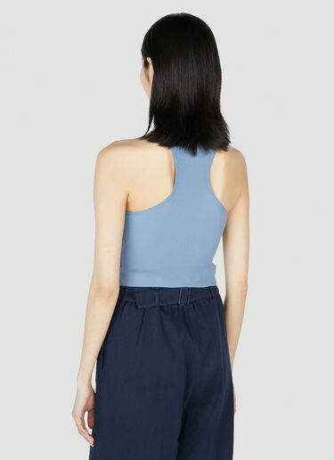 Max Mara Turku Ribbed Top Light Blue max0252060