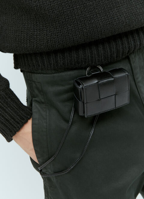 Prada Cassette Airpods Case Black pra0153029