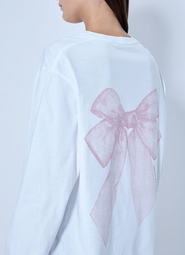LN-CC® - Cecilie Bahnsen: Lily T-Shirt - White Cecilie Bahnsen Lily T-Shirt White cec0266001