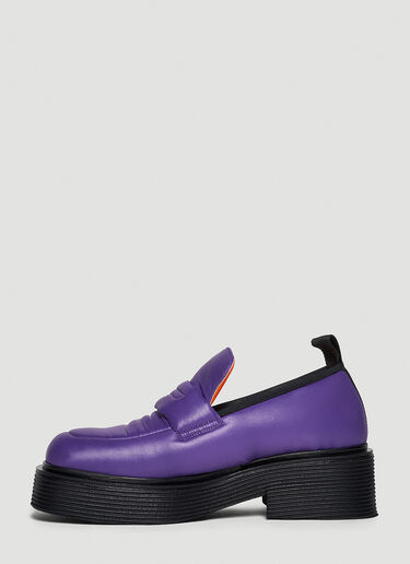 Marni Nylon Loafers Purple mni0246015