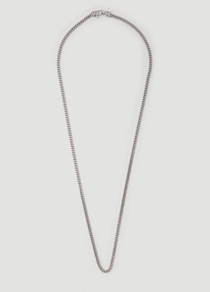 Tom Wood Curb Chain Necklace Silver tmw0349011