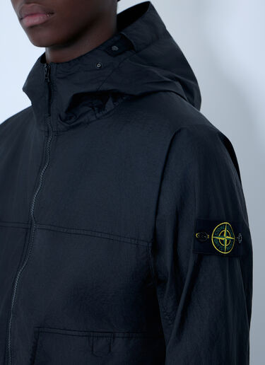 Stone Island Short Parka Jacket Black sto0164006