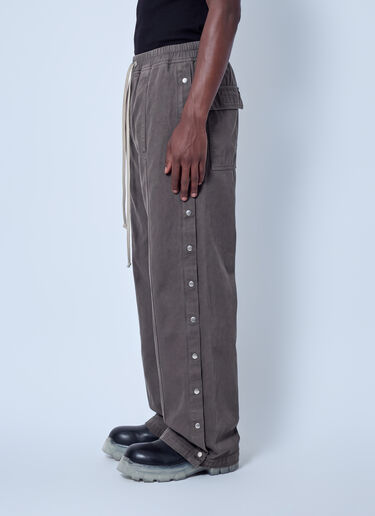 LN-CC® - Rick Owens DRKSHDW: Wide Pusher Pants - Grey Rick Owens DRKSHDW Wide Pusher Pants Grey drk0166010