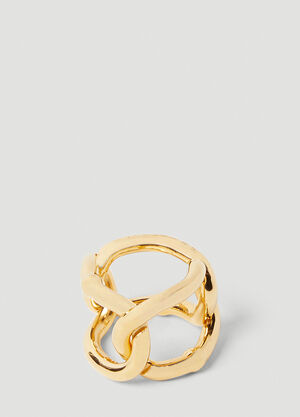 Tom Wood Chain Link Ring Silver tmw0248019