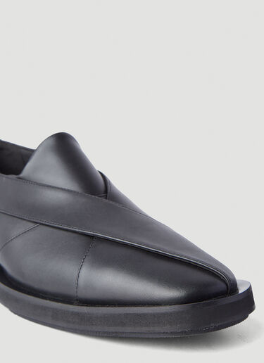 Chappal Faux-Leather Slip-Ons GmbH Chappal Faux-Leather Slip-Ons Black gmb0144004