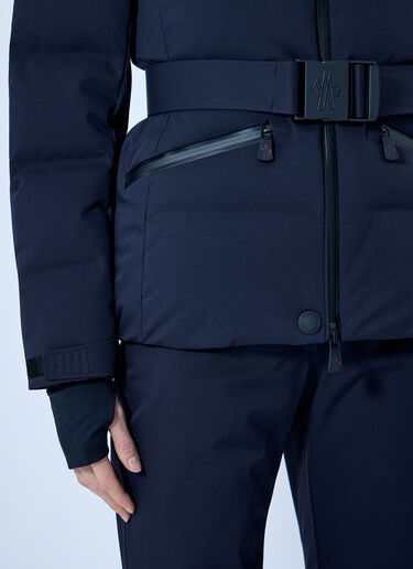 Moncler Grenoble トリマ フード付きインシュレーテッ ドスキージャケット ネイビー mog0265004