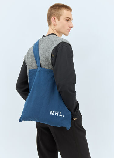 MHL by Margaret Howell Canvas Tote Bag Blue mhl0158012
