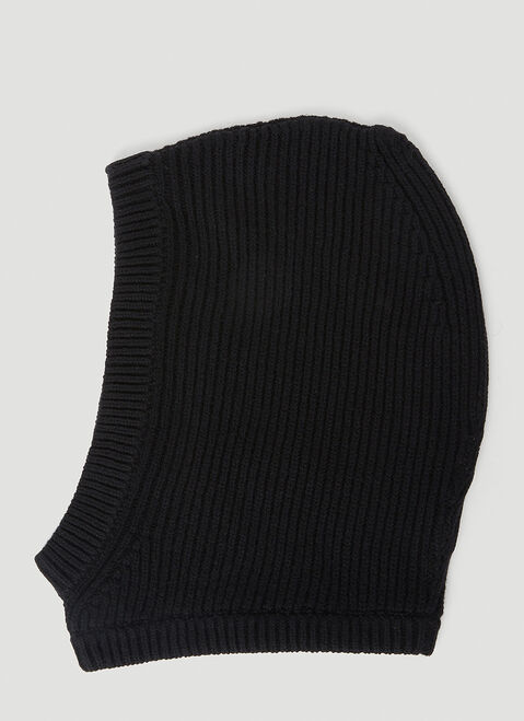 Rick Owens Knit Balaclava Green ric0253020