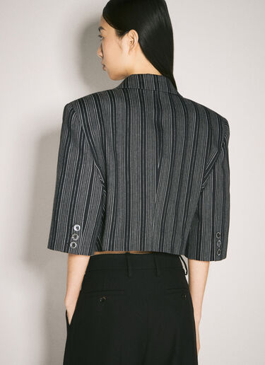 Vivienne Westwood Cut-Off Jacket Black vvw0258040