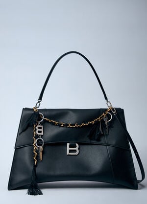 Balenciaga Large Soft Hourglass Handbag Black bal0259034