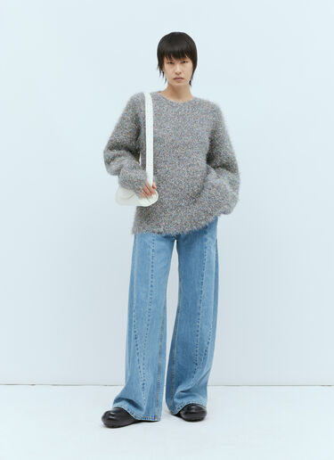 Glistening Sweater Jil Sander Glistening Sweater Grey jil0254003