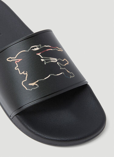 Burberry Furley Slides Black bur0153036