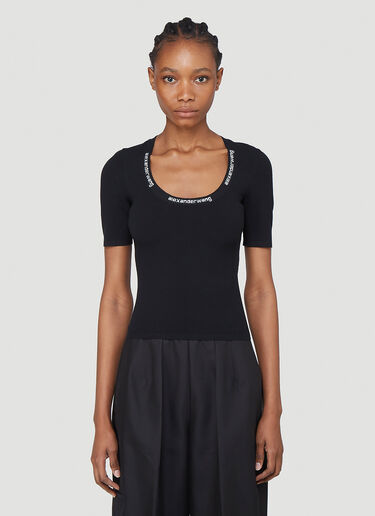alexander wang black tshirt