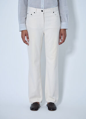 The Row Fargo Jeans Beige row0265007