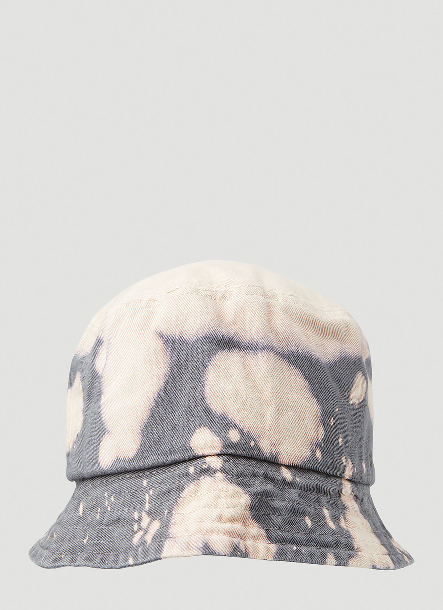 Noma T.d. Bleached Cotton-twill Bucket Hat In Grey