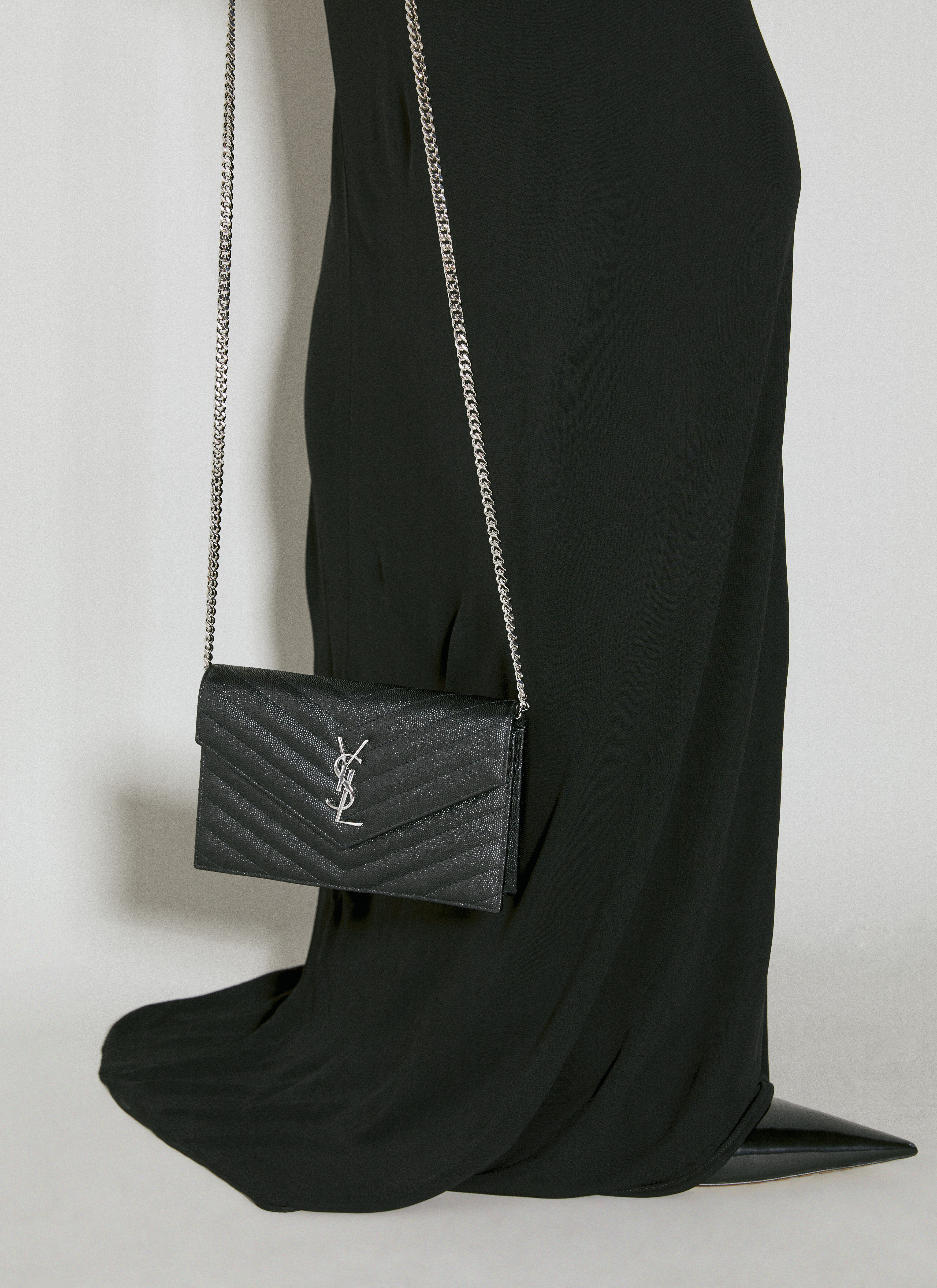 Saint laurent envelope chain shop