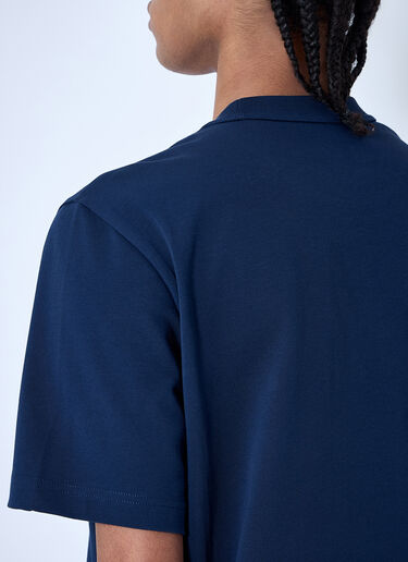 Moncler Logo Motif T-Shirt Blue mon0160020