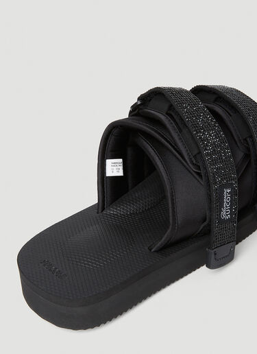 Blumarine x Suicoke Moto Low Slides Black blm0252031