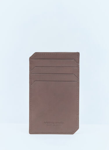 Bottega Veneta Intrecciato Piccolo 竖版卡夹 棕色 bov0158016