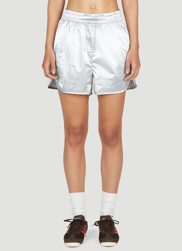 adidas by Wales Bonner Metallic Track Shorts Silver awb0352005