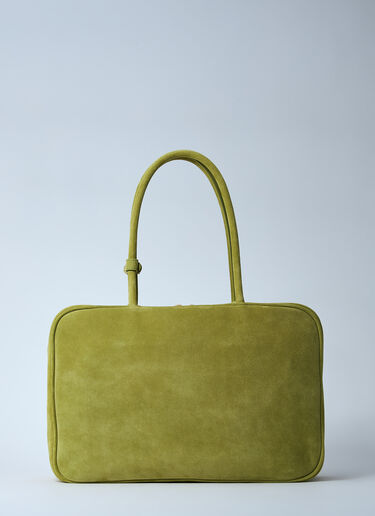 Miu Miu Beau Suede Shoulder Bag Green miu0260047