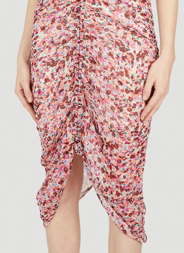 Isabel Marant Étoile Falone Midi Dress Pink ibe0251004