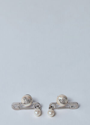 Vivienne Westwood Claude Small Stud Earrings Silver vvw0260027