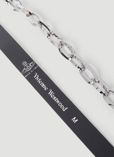 Vivienne Westwood Chain Harness Belt Black vvw0250095