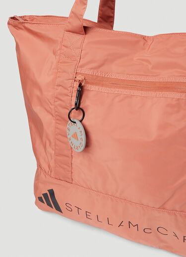 adidas by Stella McCartney Logo Print Tote Bag Orange asm0251042
