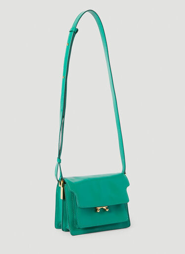 Marni Trunk Soft Mini Shoulder Bag Green mni0253055