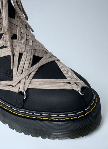 1460 Quad Sole Megalace Boots Rick Owens x Dr. Martens 1460 Quad Sole Megalace Boots Black rod0162001