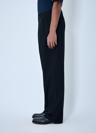 The Row Corley Wool Pants Black row0163001