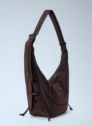 LN-CC® - Lemaire: Medium Soft Game Bag - Brown Lemaire Medium Soft Game Bag Brown lem0166036