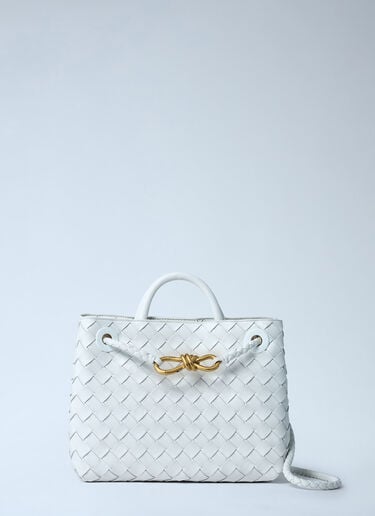 Bottega Veneta Medium Andiamo Handbag White bov0261034